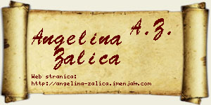 Angelina Žalica vizit kartica